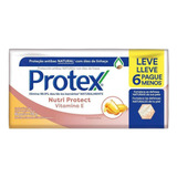 Sabonete Antibacteriano Protex Nutri Vitamina E 85g Prom 6un