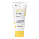 Sabonete Cremoso Facial Linha On Off Ruby Rose