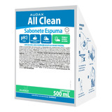 Sabonete Espuma Liquido Allclean Audax Refil 500ml Erva Doce
