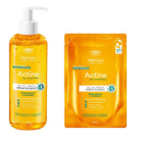 Sabonete Gel De Limpeza Facial Actine Oil Control Refil Kit