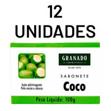 Sabonete Granado Coco 100g 12 Unidades