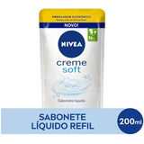 Sabonete Líquido Creme Soft Refil 200ml Nivea