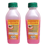 Sabonete Liquido Especial P/quadra Skybum Kit C/01 Litro