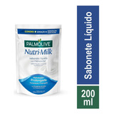Sabonete Líquido P Mãos Palmolive Nutrimilk Hidratante 200ml