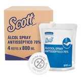 Sabonete Spray Antisséptico Scott Refil Kit