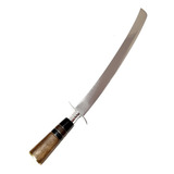Sabre Espada Artesanal Cascavel 16'' Cabo Chifre 681/16-007