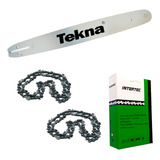 Sabre Tekna 18 Pol 45cm Husqvarna 353 + 2 Correntes 36 Dente