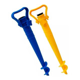 Saca Areia Para Abrir Furo Guarda Sol S/ Suporte Vara Pescar