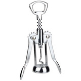 Saca Rolhas Inox Abridor De Garrafas Garçom Inox Borboleta