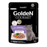 Sachê Golden Para Gatos Filhotes Frango Abóbora E Arroz 70g.