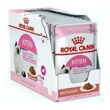 Sachê Royal Canin Kitten Gato Filhote Caixa 12 Unidades