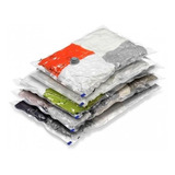 Saco À Vácuo Guardar Roupa 70 X 100 Cm Kit 10 Und + Bomba