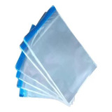 Saco Adesivado Plástico Transparente C/ Aba