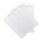 Saco Adesivado Saquinho Plástico Transparente 10x15