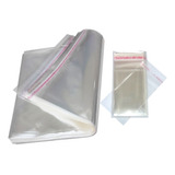 Saco Adesivado Saquinho Plástico Transparente 6x12 C/ 1000un