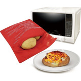 Saco Bolsa P/ Cozinhar Assar Batatas Legumes No Microondas
