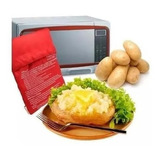 Saco Bolsa Para Cozinhar Assar Batatas Legumes No Microondas