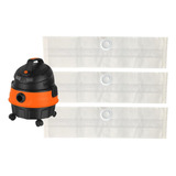 Saco Coletor De Pó P/aspirador Black+decker Bdap10-br Kit 03
