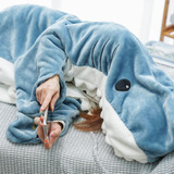 Saco De Dormir Cartoon Shark, Cobertor,