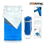 Saco De Dormir Casal 2.1mx1.5m + Travesseiro Micron Kuple