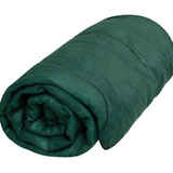 Saco De Dormir Colchonete Camping Pesca Acampamento Cor Verde