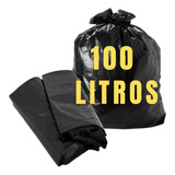 Saco De Lixo 100 Litros Reforçado Resistente Grosso Pesado