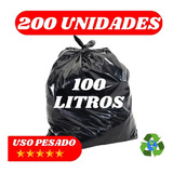 Saco De Lixo 100l 200un Fardo