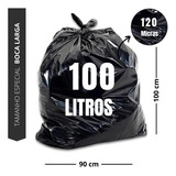 Saco De Lixo 100l Uso Pesado Bem Reforçado Grosso 4kg