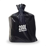 Saco De Lixo 200lt Refocado Pct