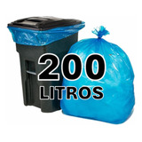 Saco De Lixo Azul 200 Litros 100un Extra Reforçado