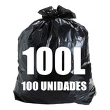 Saco De Lixo Econômico 100 Unidades