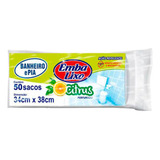 Saco De Lixo Pia E Banheiro Antiodor 50 Unidades Embalixo