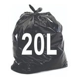 Saco De Lixo Preto 20litros Com 100 Unidades Edição Limitada