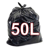 Saco De Lixo Preto Embalixo Com 50 Litros 100 Unidades