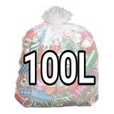 Saco De Lixo Transparente 100l Reforçado