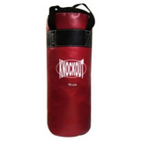 Saco De Pancada Profissional Knockout 70 Cm Cheio + Nfe 