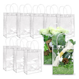 Saco De Presente De Pvc Reutilizável Com Alça 10-(13*19*8cm)