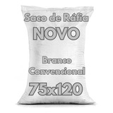 Saco De Ráfia 75x120 Branco Novo Kit 10 Unidades