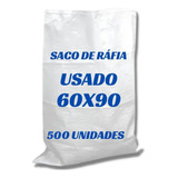 Saco De Ráfia Usado 60x90 Cm Para Sacaria - 500 Unidades