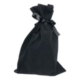Saco De Veludo 27x21 Preto Presente Coorporativo 