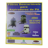 Saco Descartável Aspirador Arno Ar12 / Agua Pó H2o- 3und