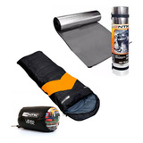 Saco Dormir Viper Ntk 5º A 12º Cores + Isolante Térmico Eva