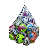 Saco Expositor Rede Para Guardar 40 Bolas Futebol Vôlei Cor Cinza-escuro