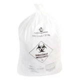Saco Infectante 50l - 100 Unidades - Branco