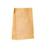 Saco Kraft 300 Un Sos Delivery Liso G 24cm X 12cm X 36cm