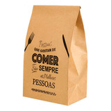 Saco Kraft Papel Delivery 23x14x30 ( 100unid Melhor Preço )