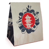 Saco Kraft Para Delivery Extra Grande Oriental Sushi - 50un