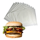 Saco Leitoso Embalagem Para Lanche Delivery 17x22 100 Unid.