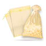 Saco Organza - Lembrancinha Ouro 13x18