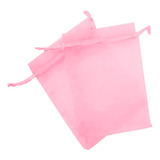 Saco Organza 10x15 Rosa 50 Un